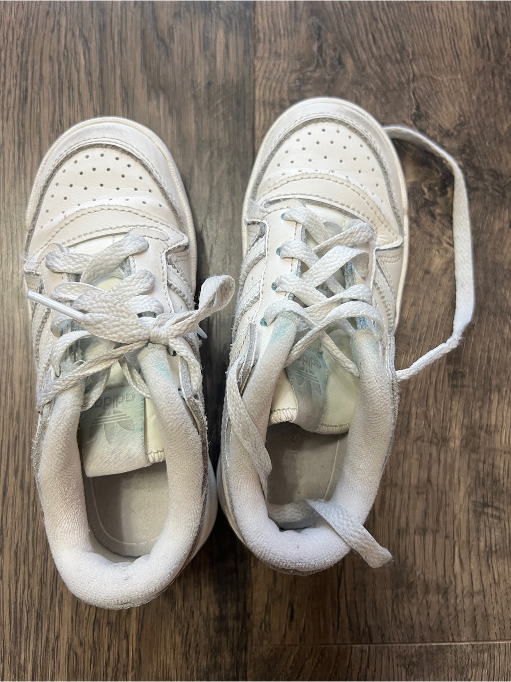 adidas White Kids Sneakers